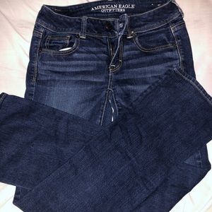 American Eagle kick boot stretch jeans size 2